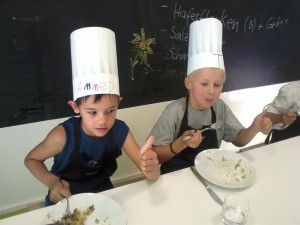 Die Zucchini-Kracher schmecken gut